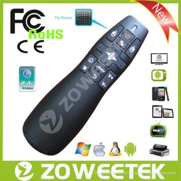 Android TV Box Laser Pointer with 6-Axis Gyroscope Air Mouse